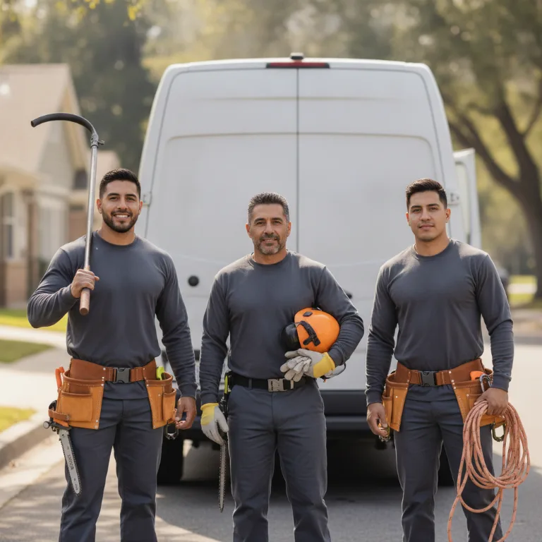 Abate de Árvores equipe em Vila Medeiros